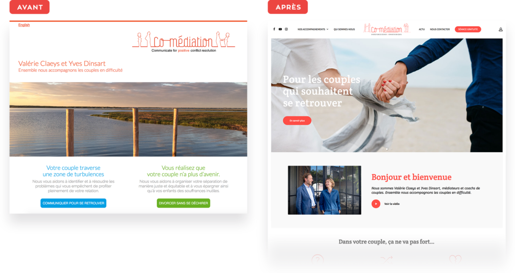 comparaison Webdesign